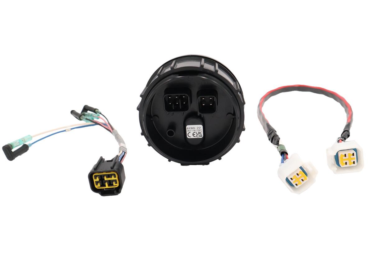 Yamaha Aufrüstkit Speedinstrument / Verbrauchsanzeige (DNG) Aussenborder Rückseite