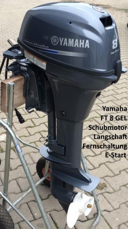 Yamaha Schubmotor FT8GEL Außenborder