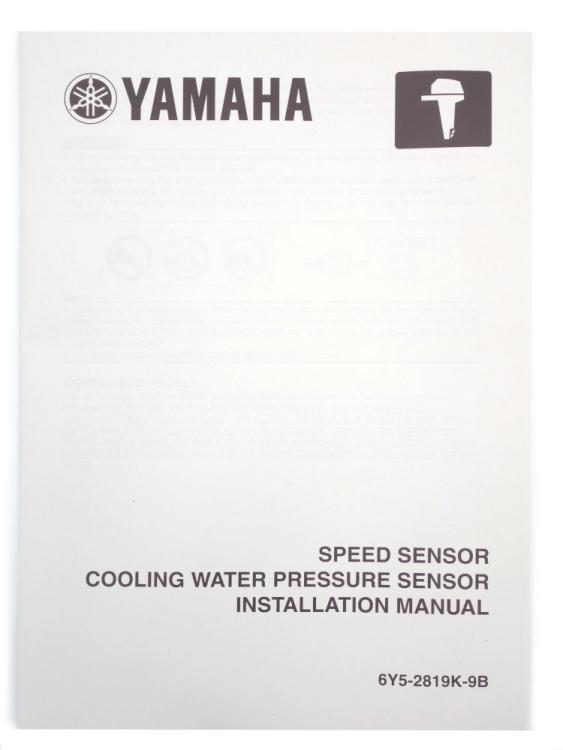 Yamaha Speed Sensor Kit Außenborder 60V-8A4L1-1B-00