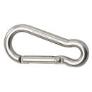 KONG Edelstahl Karabiner - Schnapphaken - AISI 316 gerader Schnapper mit KEY-LOCK Verschluss