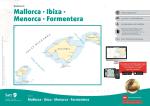 Sportbootkarten Satz 9 Delius Klasing - Balearen - Mallorca, Ibiza, Menorca und Formentera