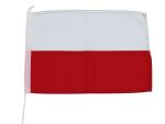 Flagge / Gastlandflagge / Länderflagge / Landesflagge Polen in den Größe 20 x 30 cm