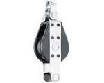 Harken H147 Big Bullet Block einfach mit Schäkel und Hundsfott