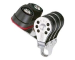 Harken H230 22mm Micro Block dreifach mit Harken HK423 Carbo-Cam Klemme