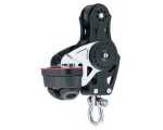 Harken H2692 Carbo Violinblock 75mm mit Harken H150 Cam-Matic Klemme