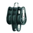 Sprenger / HS dreifach Block 10 mm - 3 Rollen - Bügel - Hundsfott - 3525560155