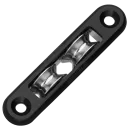 Sprenger / HS Micro XS Edelstahl Block kugelgelagert für 4 mm Draht - 2 Rollen - 3532965055 - Abverkauf